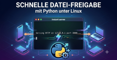 Python Webserver Linux Fileshare